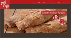 Desktop Screenshot of graindpain.com